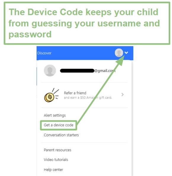 Device code