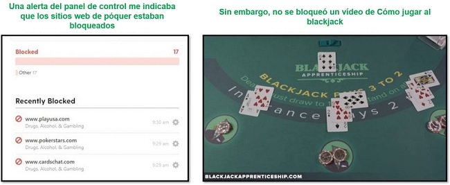 ¿Funciona Bark Web Filter?