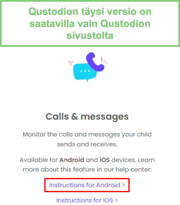 Android-sovelluksen latausohjeet