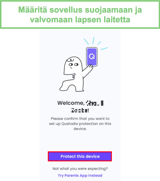 Suojaa tämä laite