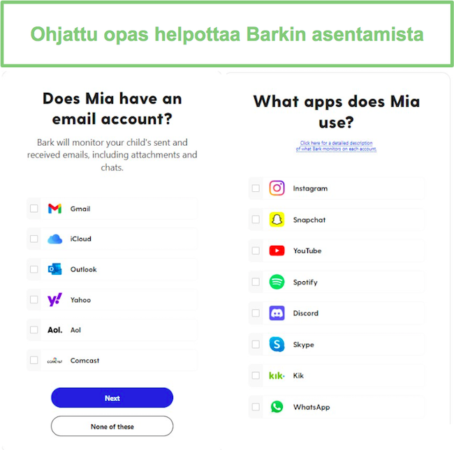 Yhdistetään tiliä Barkiin