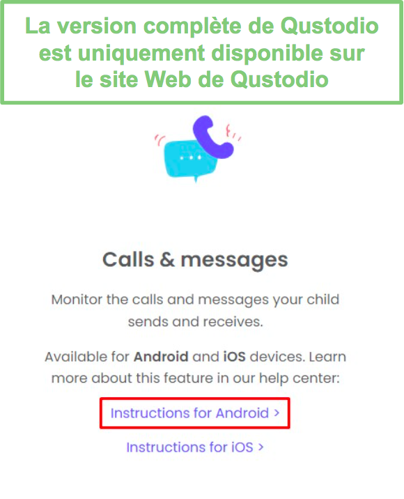 instructions pour télécharger l'application Android