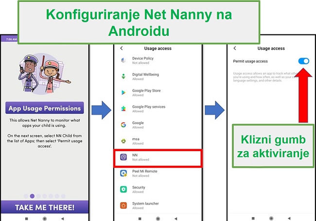 Čista dadilja za Android