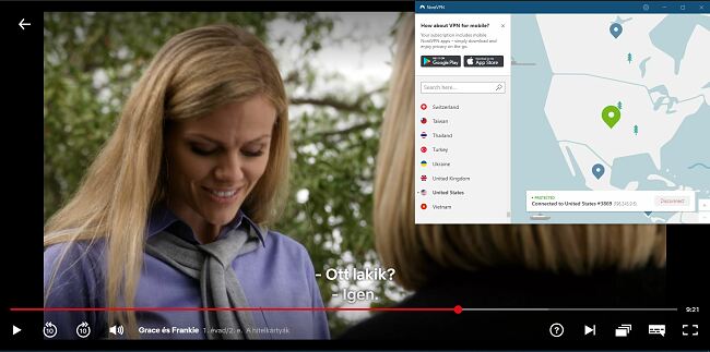 A NordVPN együttműködik a Netflix USA-val 