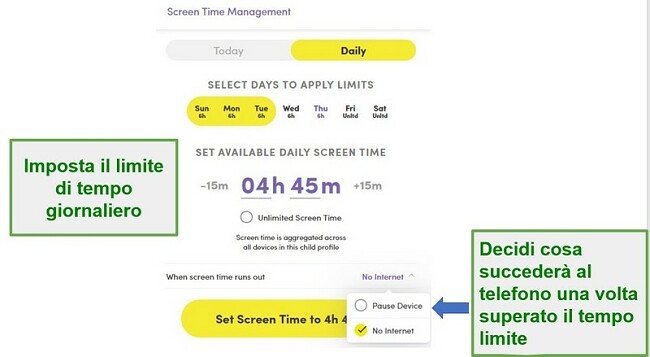 Net Nanny Screen Time Management