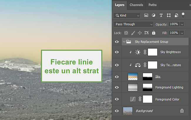 Utilizarea straturilor cu photoshop.