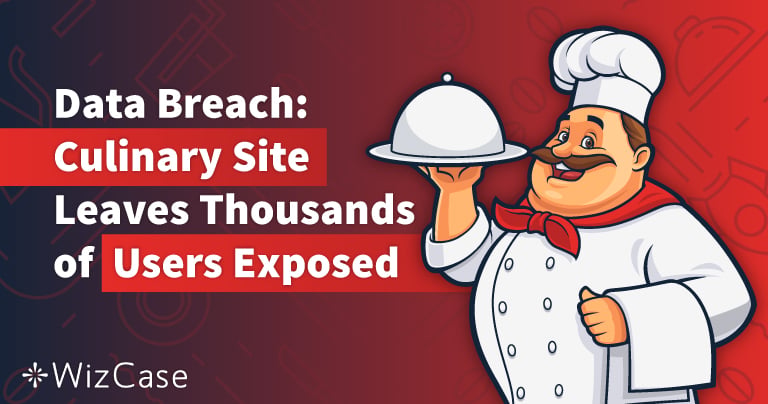 Culinary Website Exposed PI of Thousands of French Users