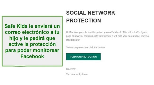 Monitoreo de la red social Safe Kids