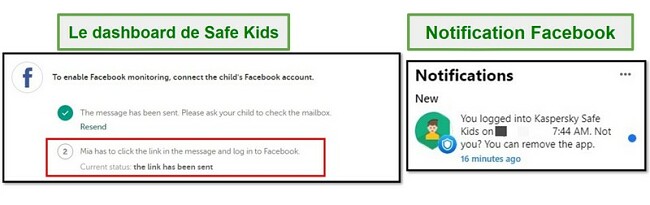 Facebook pour Safe Kids