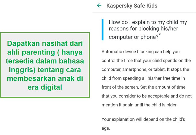 Saran parenting Safe Kids