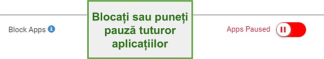 Webwatcher blochează sau întrerupe aplicațiile.