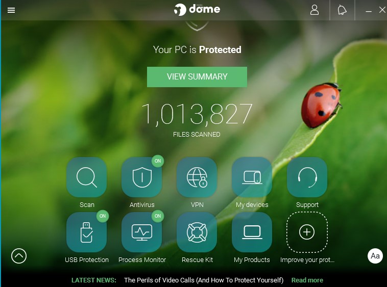 panda dome free antivirus offline installer