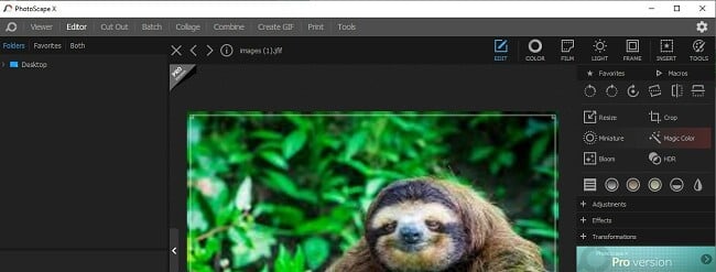 Снимка на Photoscape