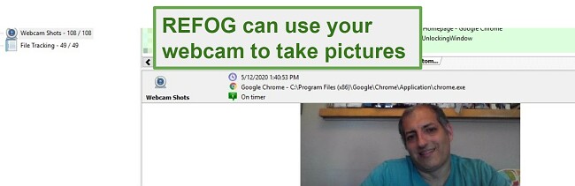 REFOG webcam