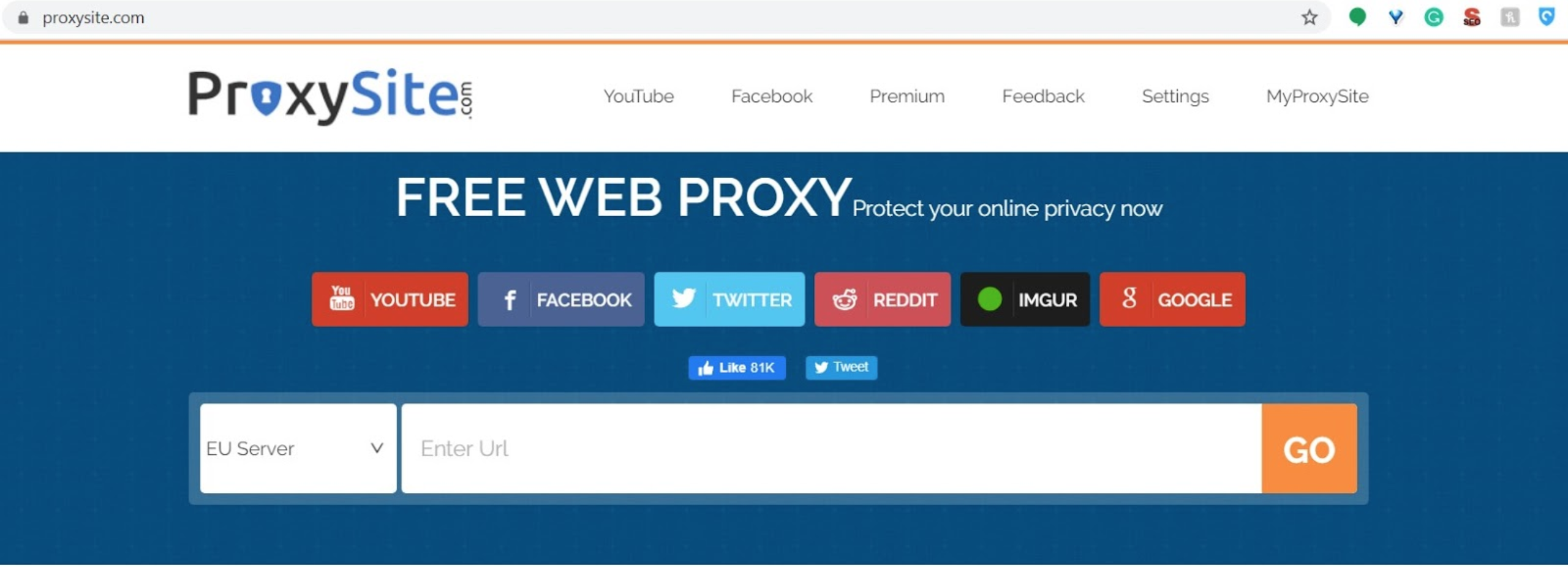 proxy server website