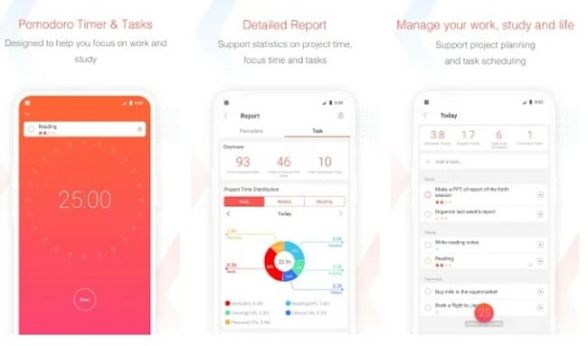 Focus to do Pomodoro to do list banner