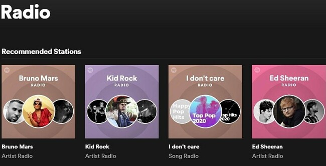 Spotify Radio