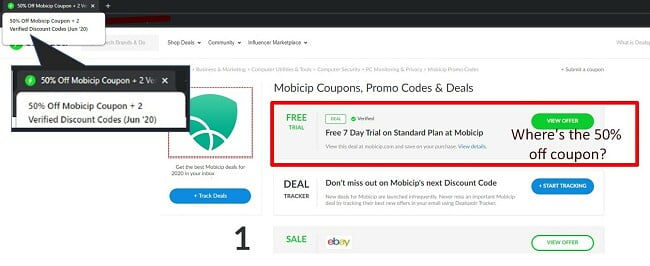 Mobicip fake deals