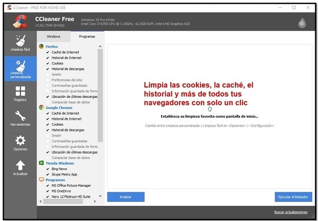 Limpie su ordenador con CCleaner