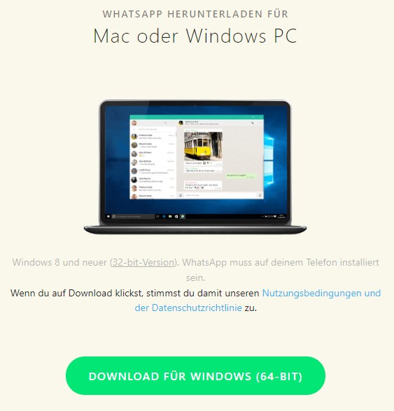 Laden Sie WhatsApp herunter
