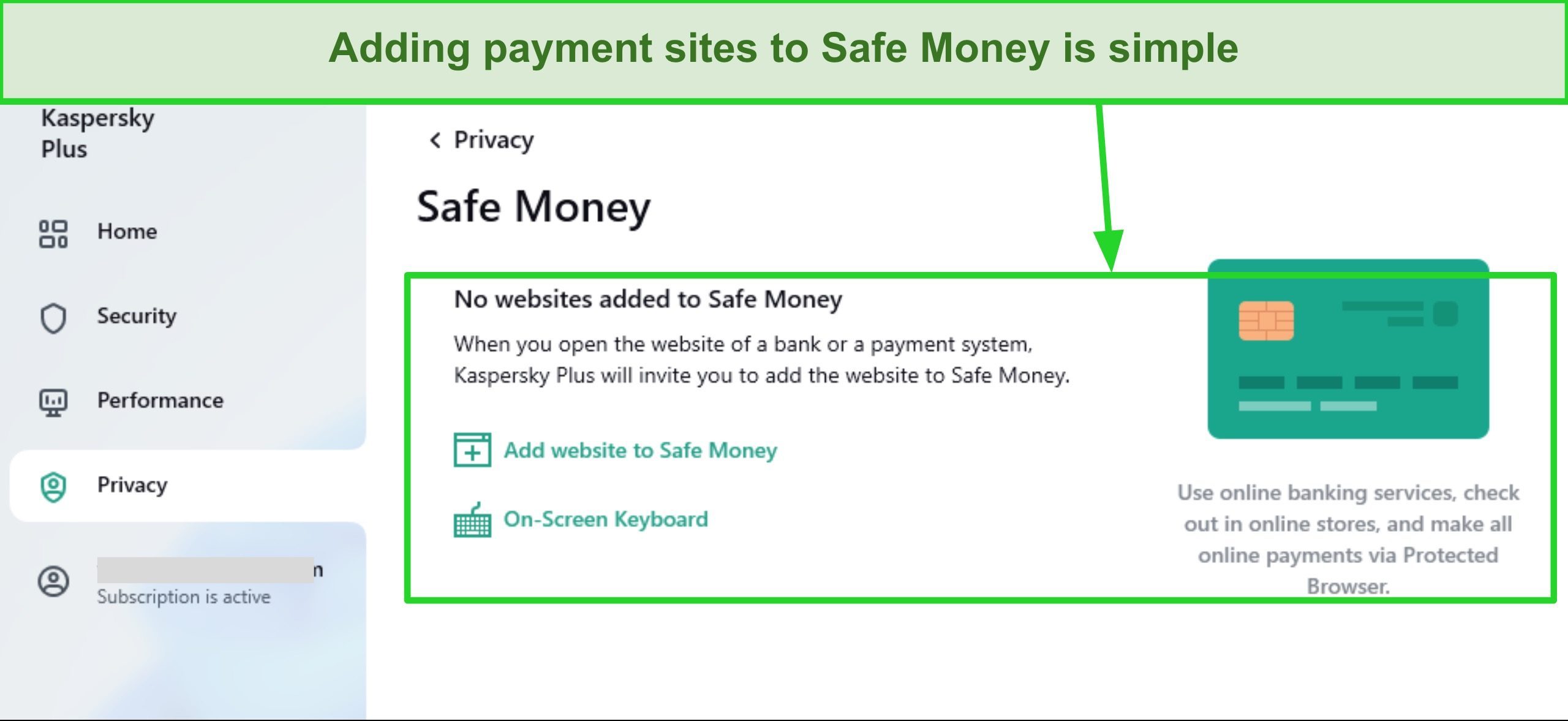 Safe Money provides a secure way to bank and shop online