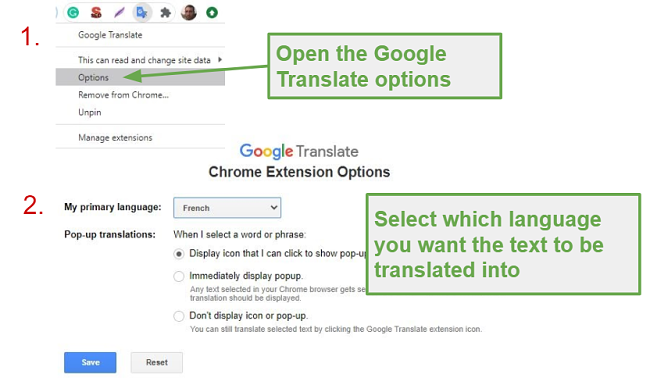 how to change google translate voice macbook