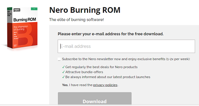 Nero Burning Rom Download For Free - 2023 Latest Version