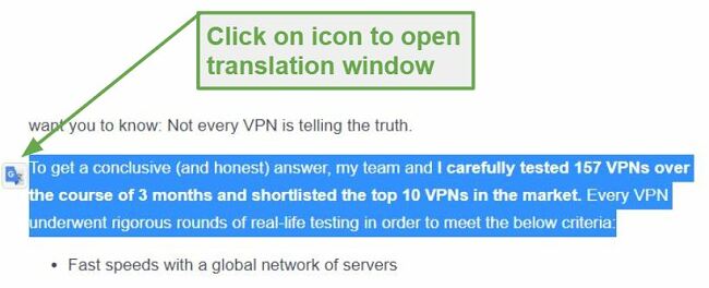 Google Translate Icon