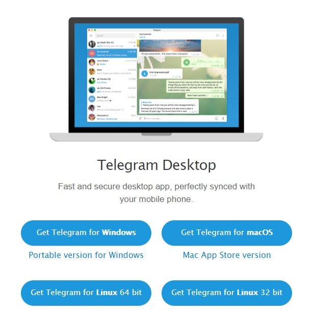 Download Telegram for Desktop