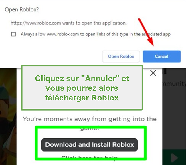 Télécharger Roblox.