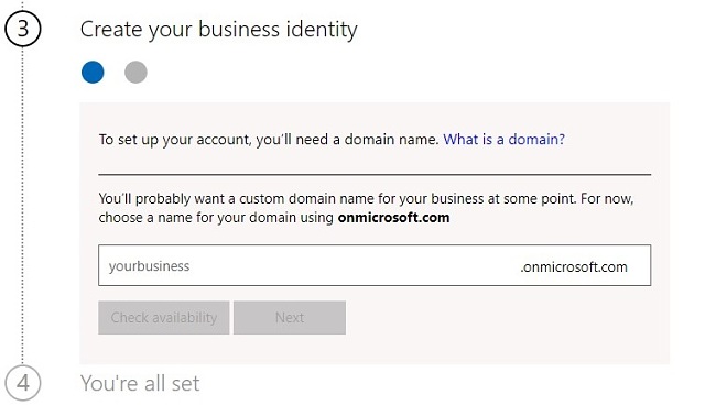 setting up visio account