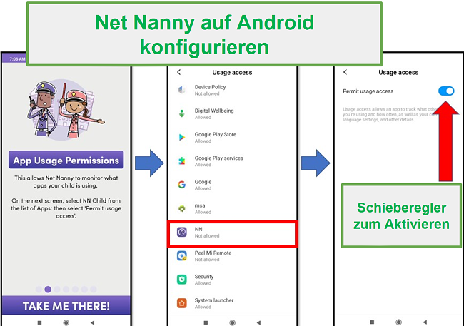 Net Nanny für Android