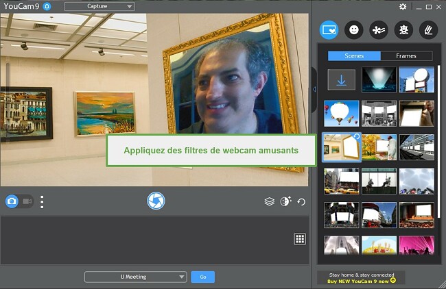 CyberLink YouCam propose des éléments amusants pour les filtres de webcam