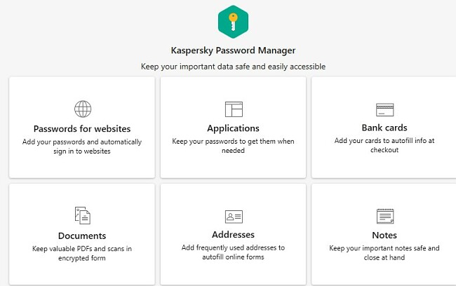 Kaspersky Password Manager