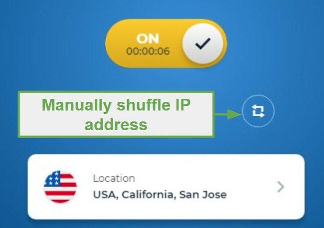 Manual IP shuffle