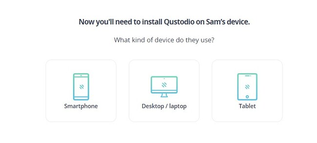 Select device Qustodio