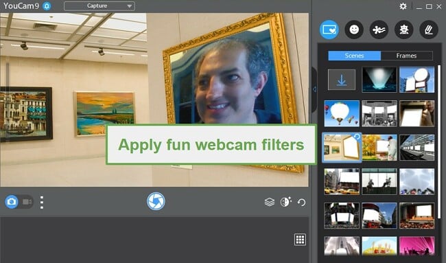 YouCam filters