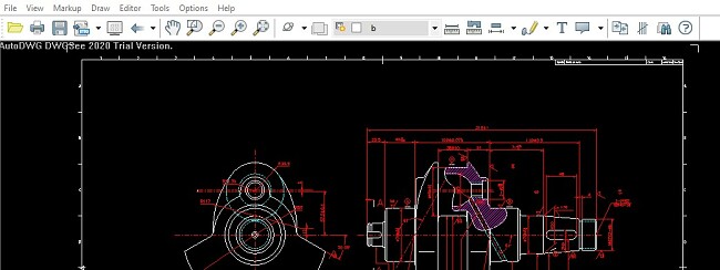 DWGSee interface