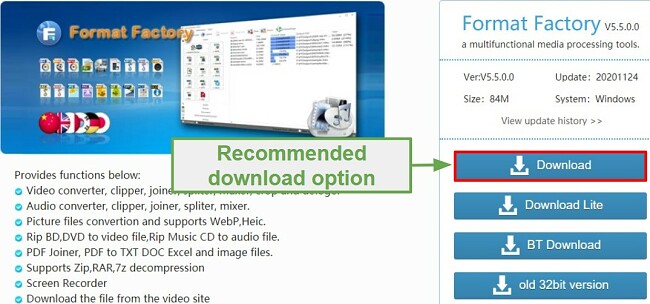 Download Format Factory