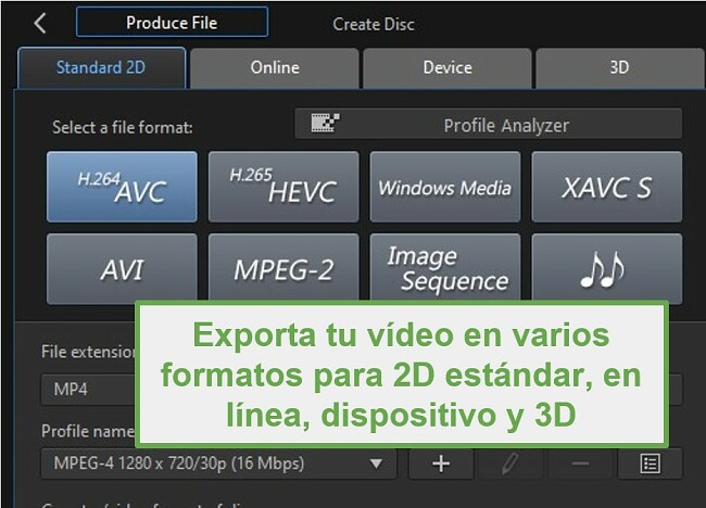 Exporta tu video PowerDirector