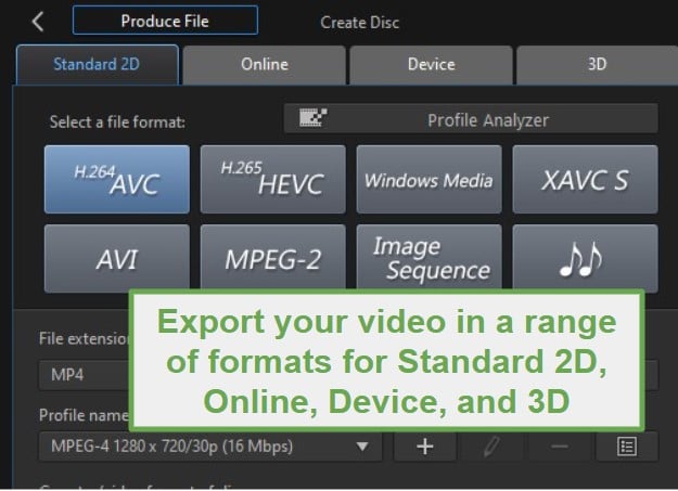 Export your video PowerDirector