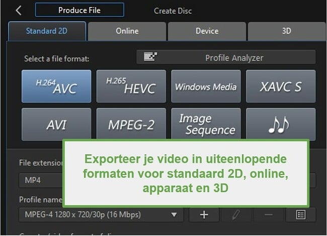 Exporteer uw video PowerDirector