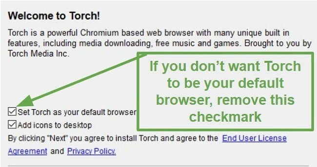 Torch Browser - Default