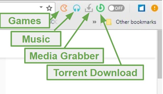 Torch Browser icons