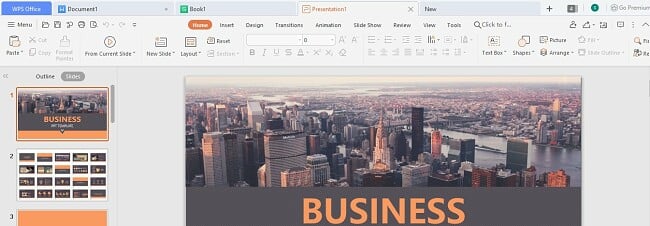 WPS Office Presentation