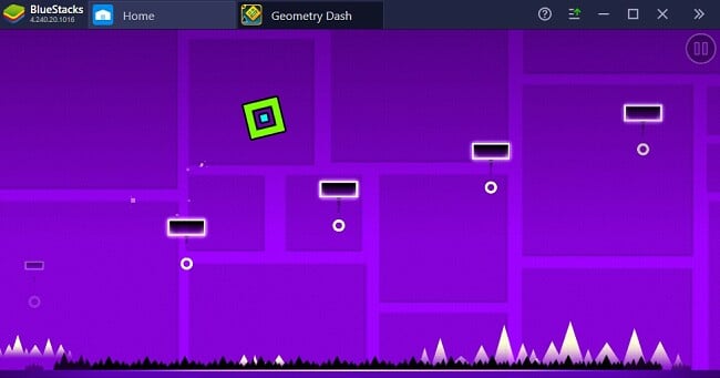 Jouer à Geometry Dash sur PC