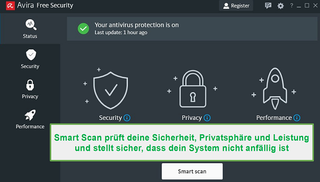 Avira Smart Scan