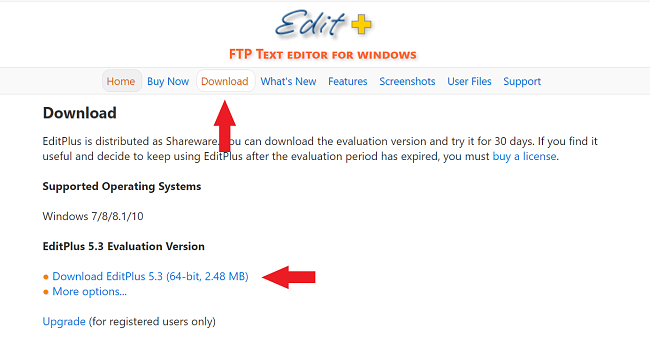 editplus free download full version windows 7 32bit