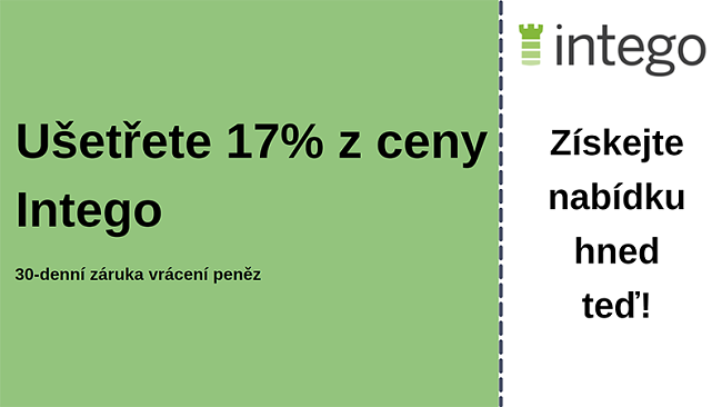 Antivirový kupón Intego se 17% slevou a 30denní zárukou vrácení peněz