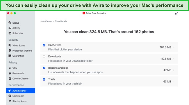 I've noticed that my Mac has gotten faster after I've cleaned up the junk files